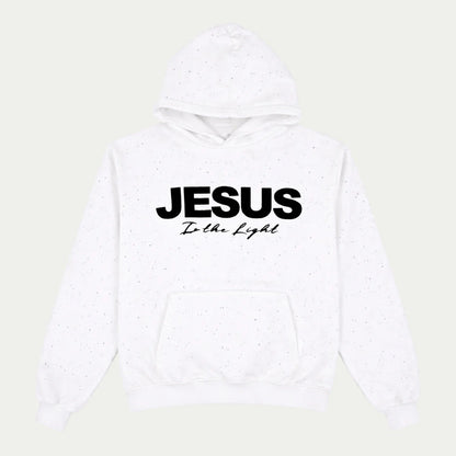 Jesus In The Light Rhinestone Hoodie